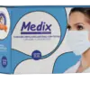 Máscara Descartável Com Elástico Azul Com 50 Unidades - Medix - Image 2