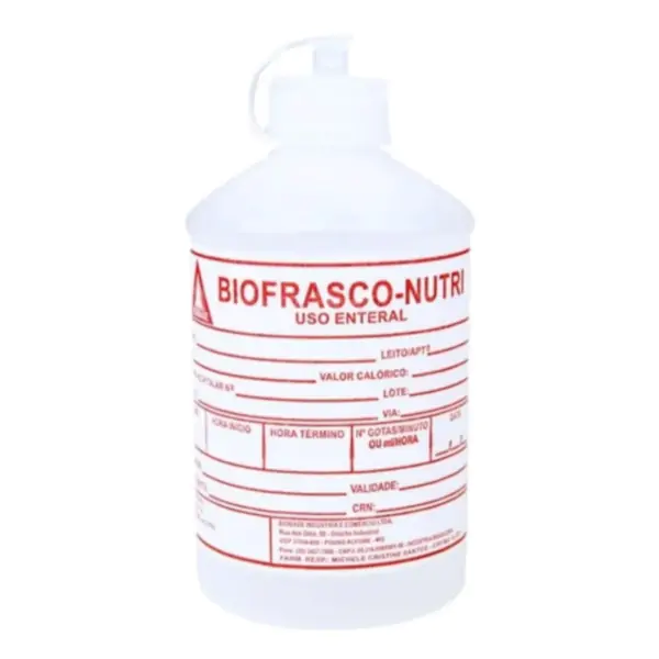 Frasco Para Nutrição Entreral Não Estéril 300Ml Biobase