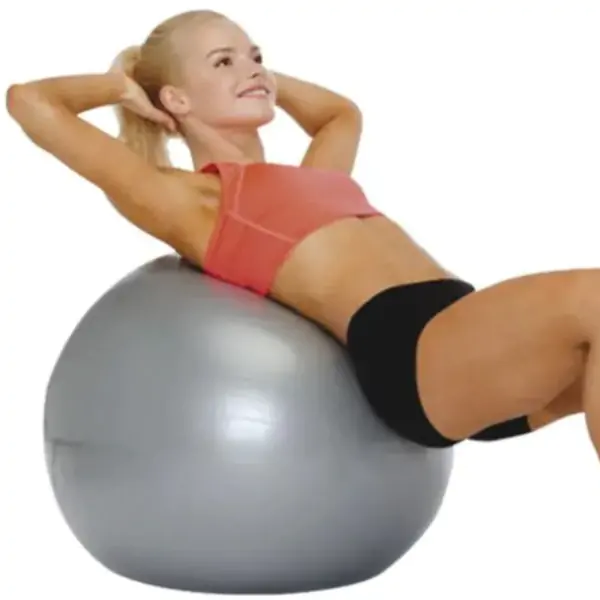 Bola Fisioball 75Cm Cinza - Orthopauher
