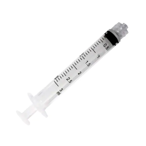 Seringa Descartável 3Ml Sem Agulha