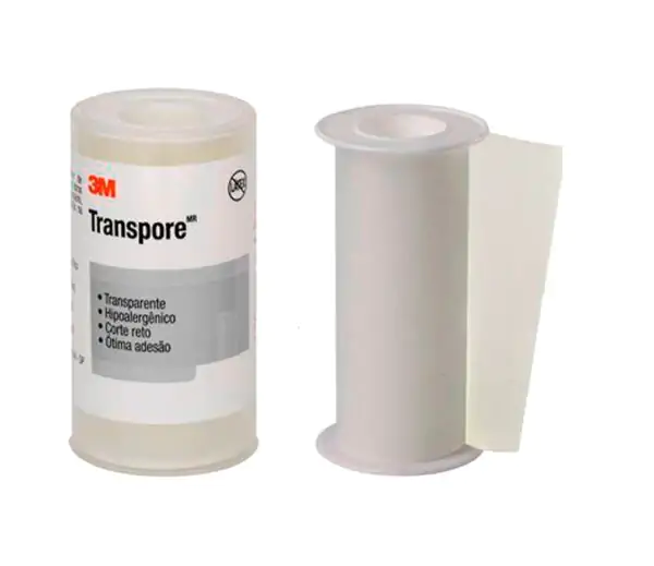 Fita Transpore Micro Perfurado Transparente 10Cm X 4,5M 3M - Imagem 2