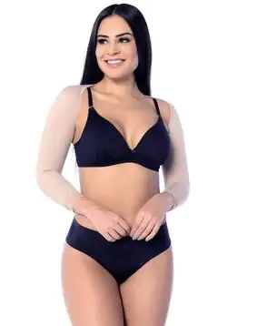 Bolero Com Manga Tamanho Grande Referência:125G - Model Slim