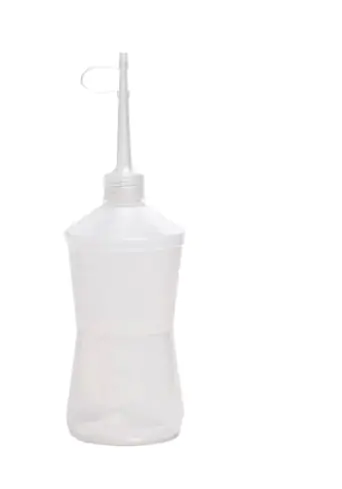 Almotolia 500Ml Bico Reto Branca - Jprolab