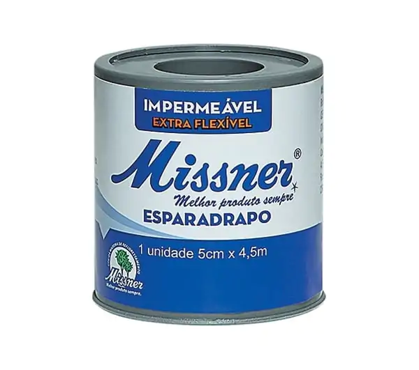 Esparadrapo Impermeável 5,0Cmx4,5M - Missner