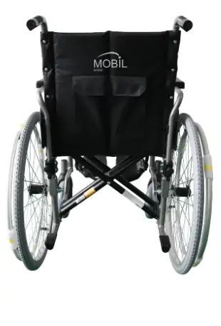 Cadeira De Rodas Em Alumínio - Ec02 - Safira -Mobil - Imagem 3
