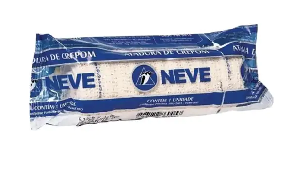 Atadura de Crepe 15cmX1,80m - Neve