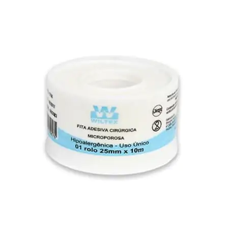 Fita Microporosa 25Mmx10M - Wiltex