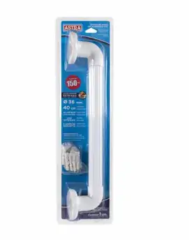 Barra de Apoio 30cm Plástica em PVC Diâmetro 36mm - Astra