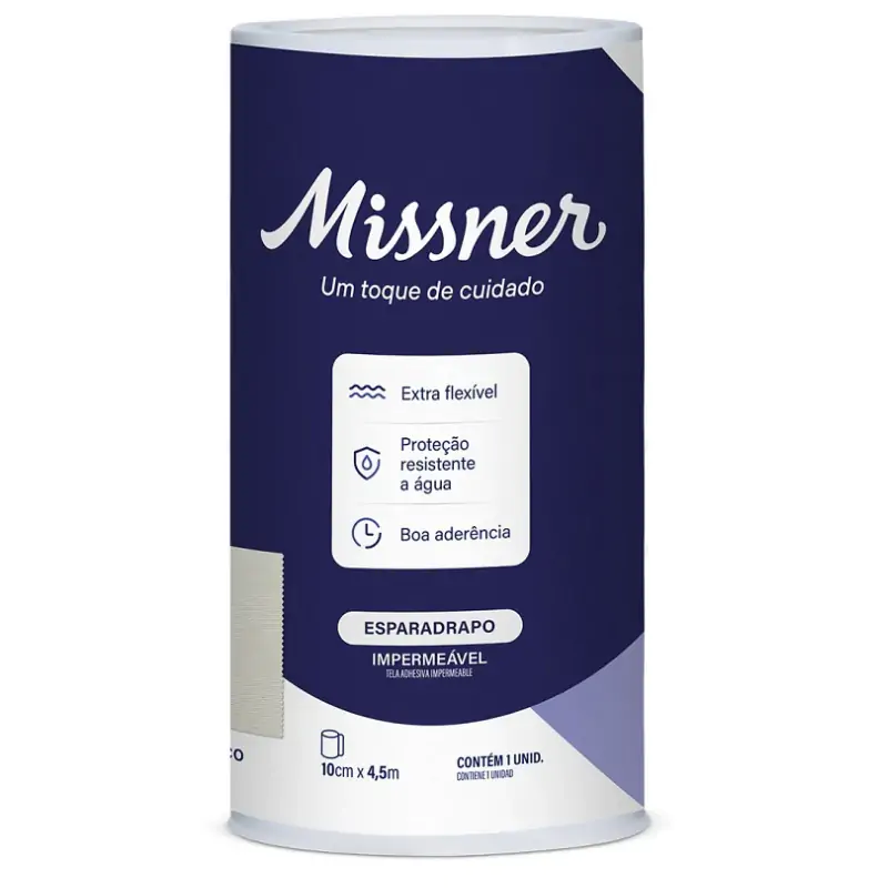 Esparadrapo Impermeável 10cmX4,5m
