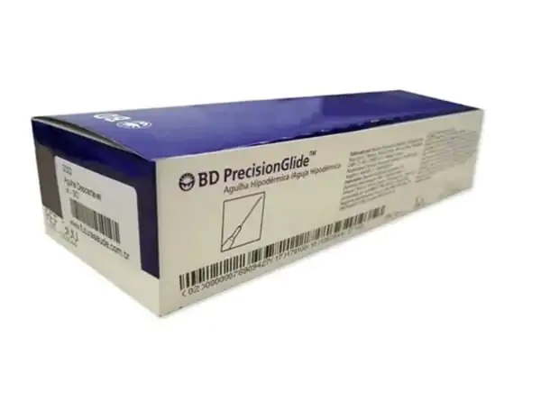 Agulha Hipodérmica 30X08Mm Com 100 Unidades - Bd - Imagem 4