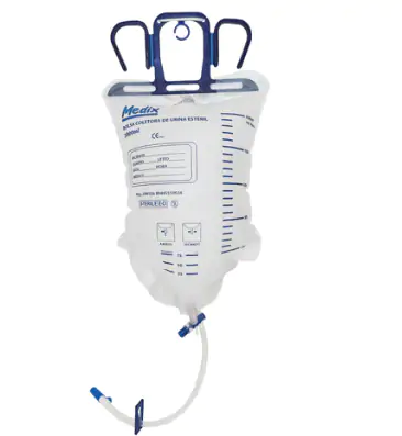 Bolsa Coletora De Urina 2000Ml Sistema Fechado Medix
